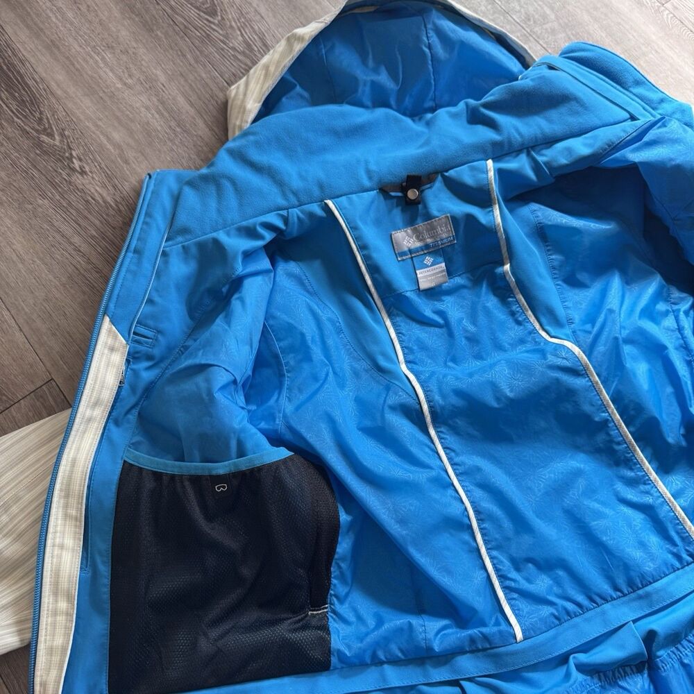 Columbia Women Small White Titanium 3-in-1 Winter Jacket Omni-Shield MSRP $280 - Picture 11 of 14